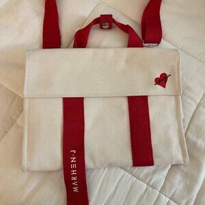 MARHEN.J ROY Mini/Nano Safety Cover Tote Canvas Bag NWOT